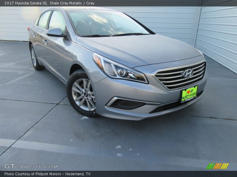 Shale Gray Metallic / Gray 2017 Hyundai Sonata SE