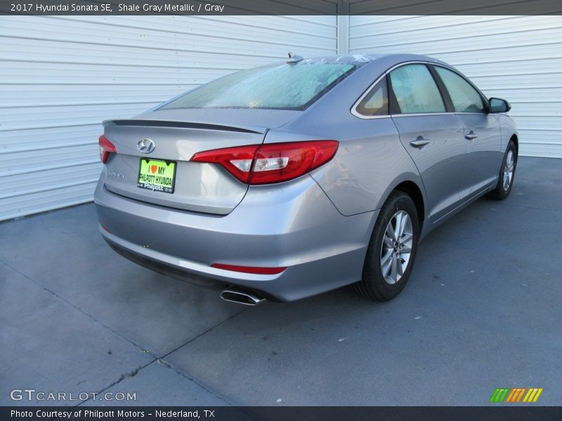 Shale Gray Metallic / Gray 2017 Hyundai Sonata SE
