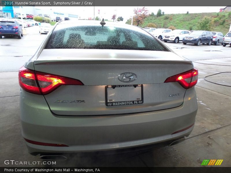 Symphony Silver / Gray 2016 Hyundai Sonata Sport