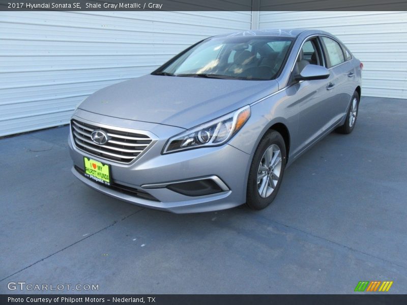 Shale Gray Metallic / Gray 2017 Hyundai Sonata SE