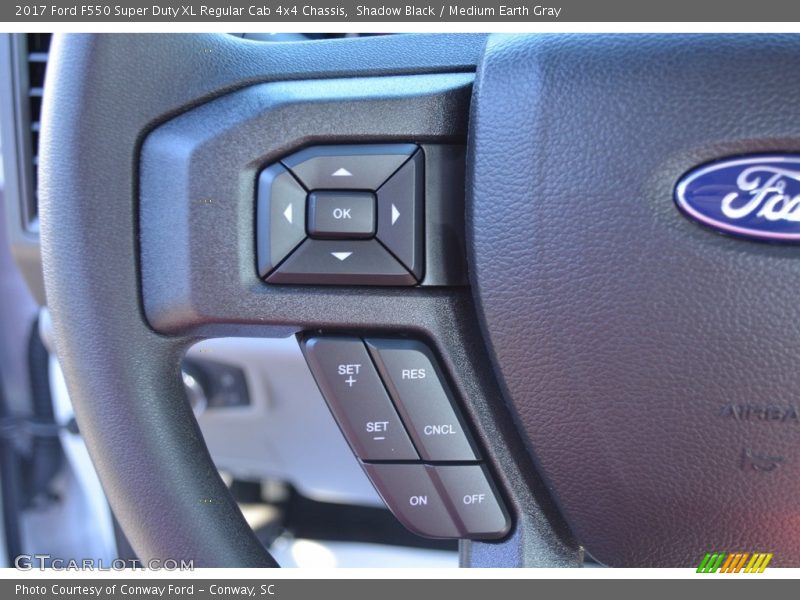 Controls of 2017 F550 Super Duty XL Regular Cab 4x4 Chassis