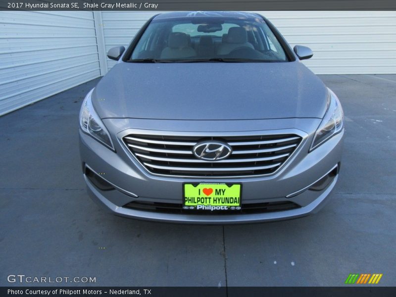 Shale Gray Metallic / Gray 2017 Hyundai Sonata SE