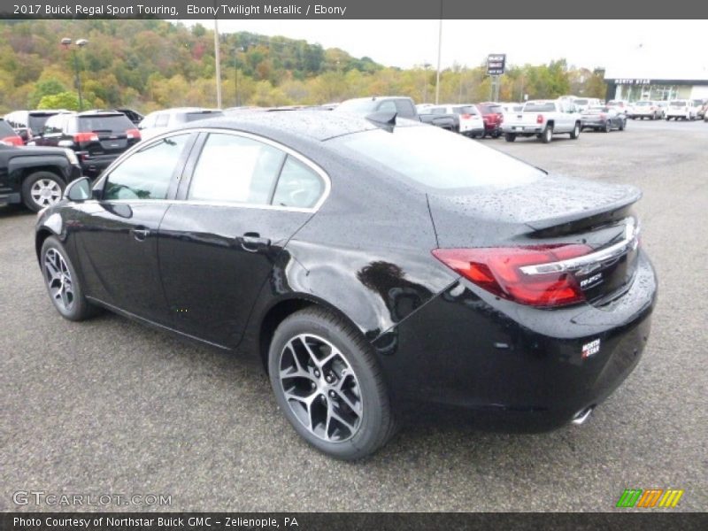 Ebony Twilight Metallic / Ebony 2017 Buick Regal Sport Touring