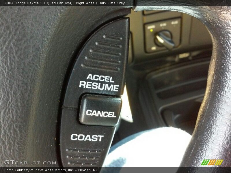 Bright White / Dark Slate Gray 2004 Dodge Dakota SLT Quad Cab 4x4