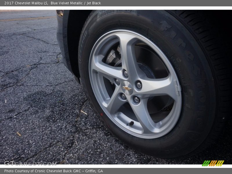 Blue Velvet Metallic / Jet Black 2017 Chevrolet Malibu LS