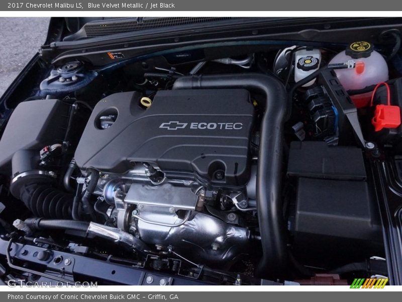 Blue Velvet Metallic / Jet Black 2017 Chevrolet Malibu LS