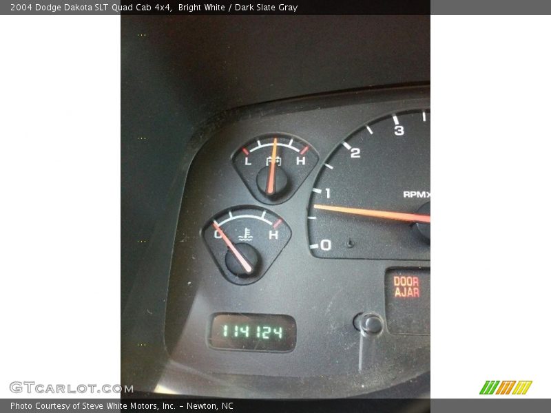 Bright White / Dark Slate Gray 2004 Dodge Dakota SLT Quad Cab 4x4
