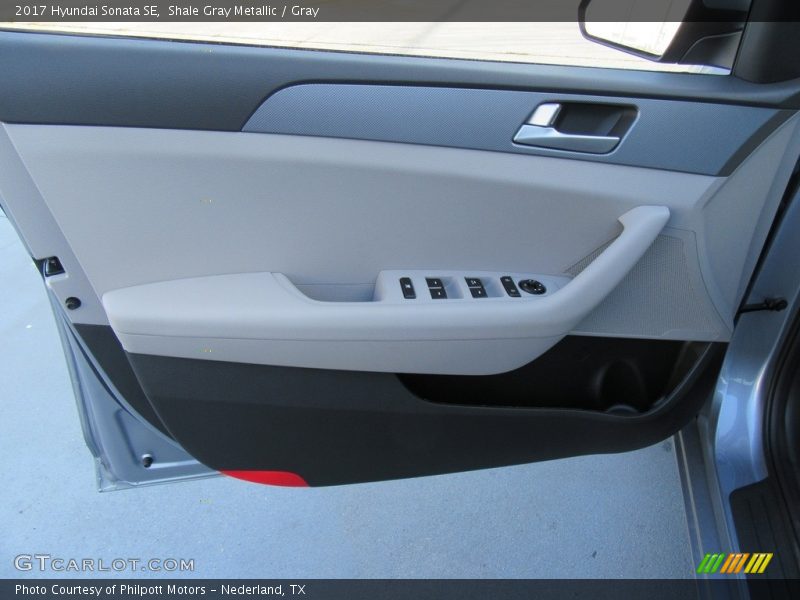 Shale Gray Metallic / Gray 2017 Hyundai Sonata SE