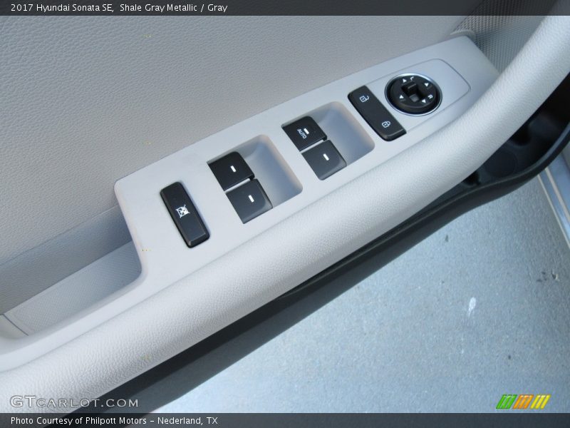 Shale Gray Metallic / Gray 2017 Hyundai Sonata SE