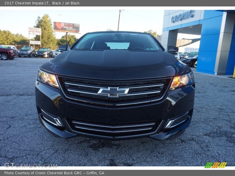 Black / Jet Black 2017 Chevrolet Impala LT