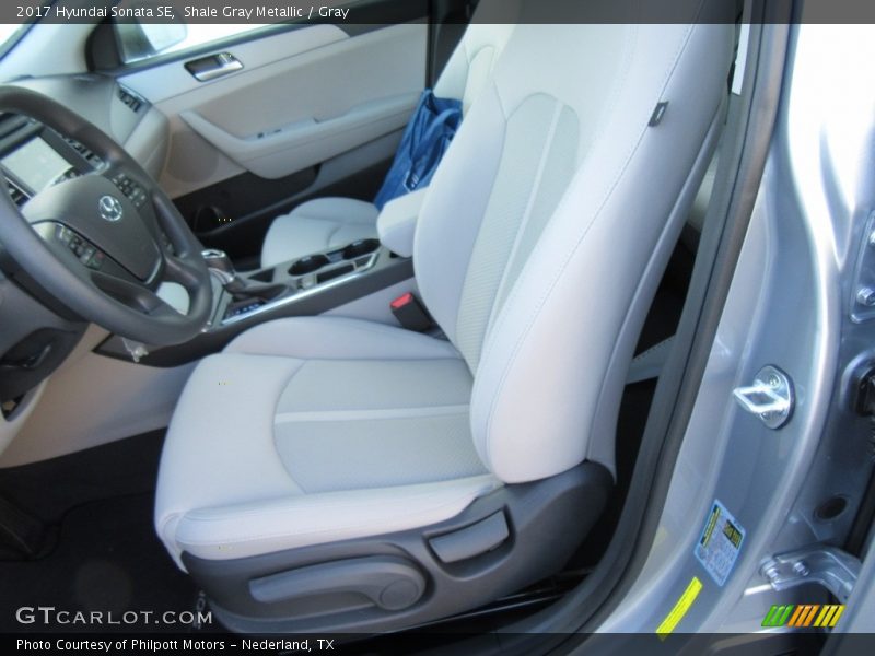 Shale Gray Metallic / Gray 2017 Hyundai Sonata SE