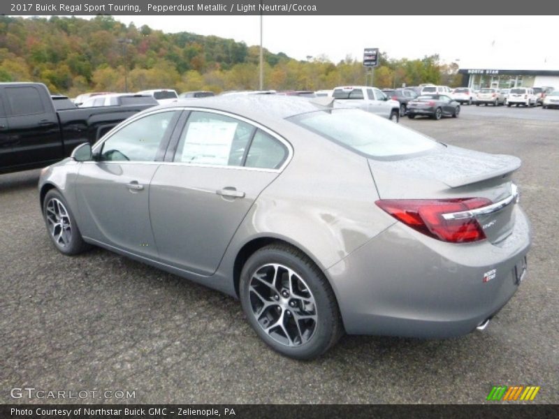 Pepperdust Metallic / Light Neutral/Cocoa 2017 Buick Regal Sport Touring