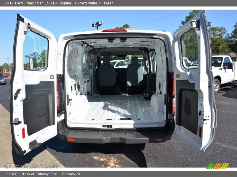 Oxford White / Pewter 2017 Ford Transit Van 150 LR Regular