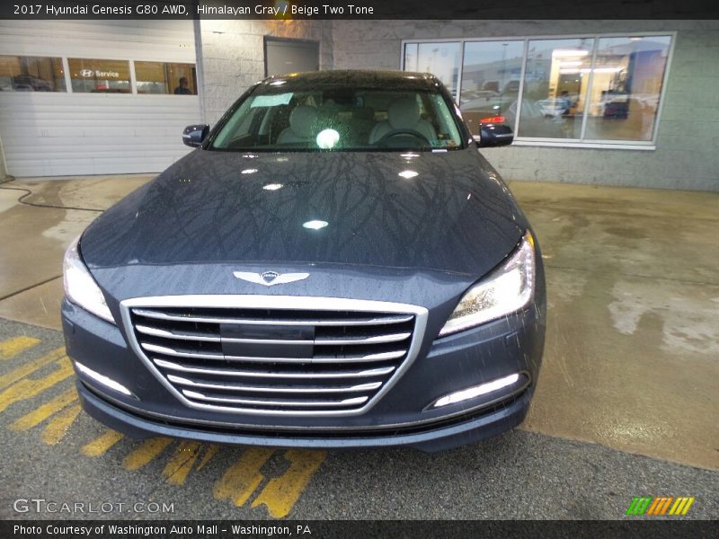 Himalayan Gray / Beige Two Tone 2017 Hyundai Genesis G80 AWD