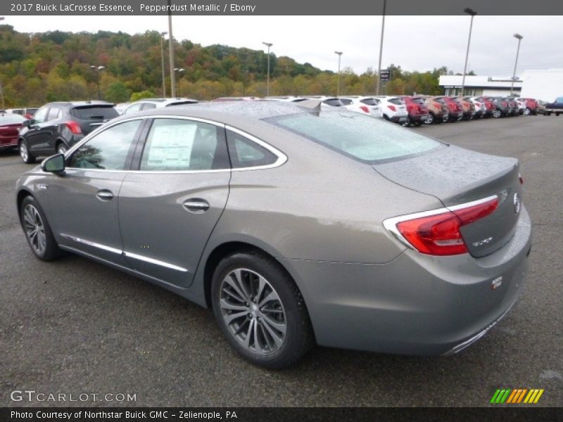 Pepperdust Metallic / Ebony 2017 Buick LaCrosse Essence