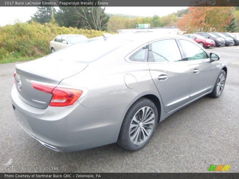 Pepperdust Metallic / Ebony 2017 Buick LaCrosse Essence