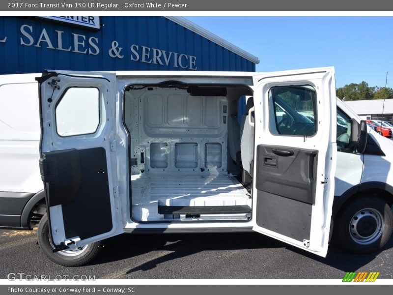 Oxford White / Pewter 2017 Ford Transit Van 150 LR Regular