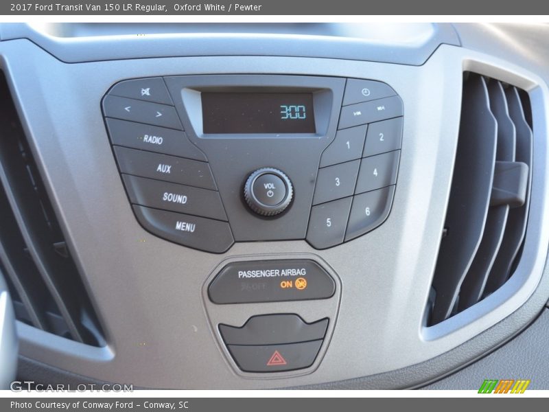 Controls of 2017 Transit Van 150 LR Regular