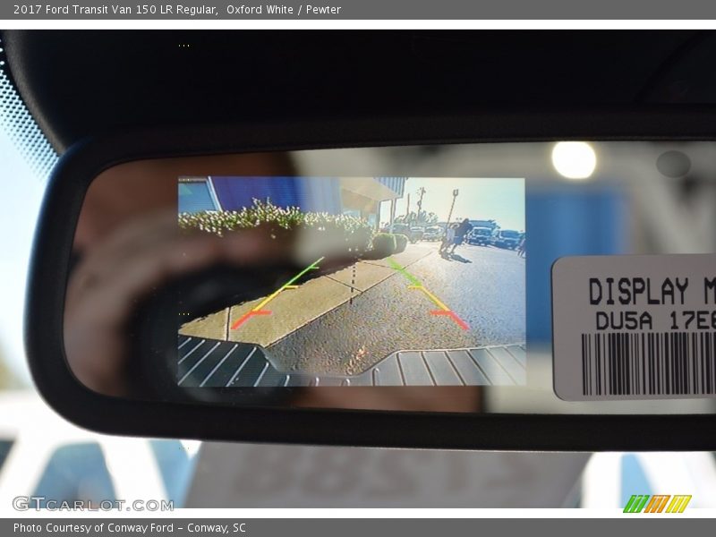 Oxford White / Pewter 2017 Ford Transit Van 150 LR Regular