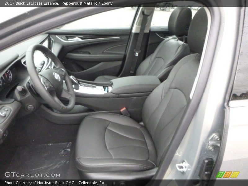 Pepperdust Metallic / Ebony 2017 Buick LaCrosse Essence