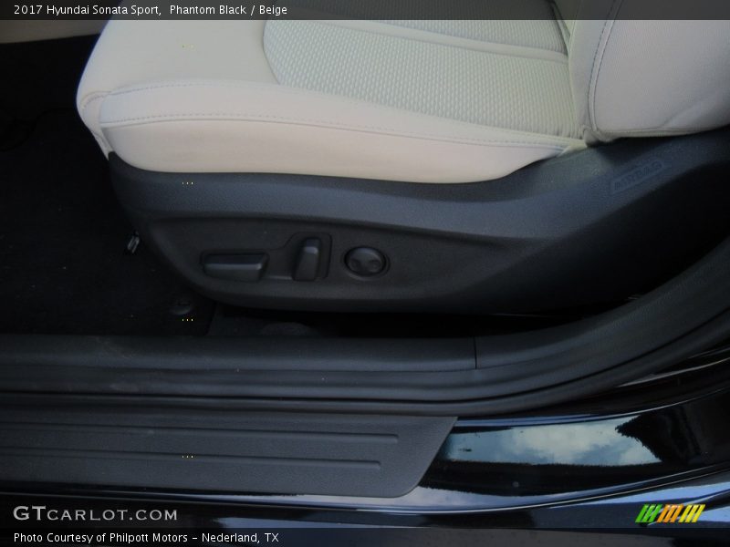 Phantom Black / Beige 2017 Hyundai Sonata Sport