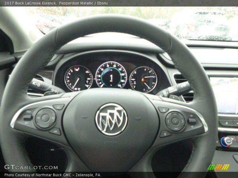 Pepperdust Metallic / Ebony 2017 Buick LaCrosse Essence