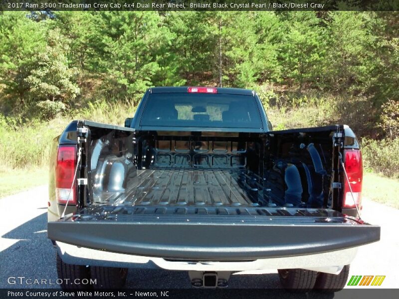 Brilliant Black Crystal Pearl / Black/Diesel Gray 2017 Ram 3500 Tradesman Crew Cab 4x4 Dual Rear Wheel