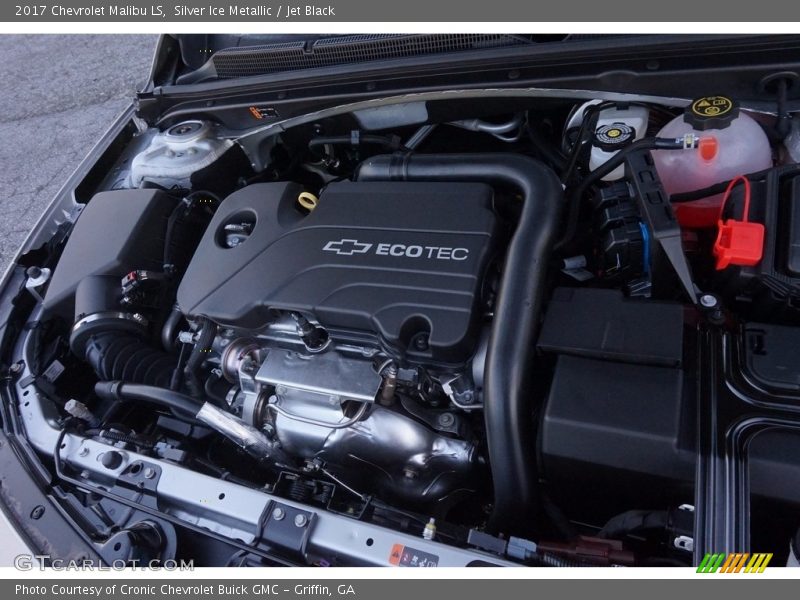 Silver Ice Metallic / Jet Black 2017 Chevrolet Malibu LS