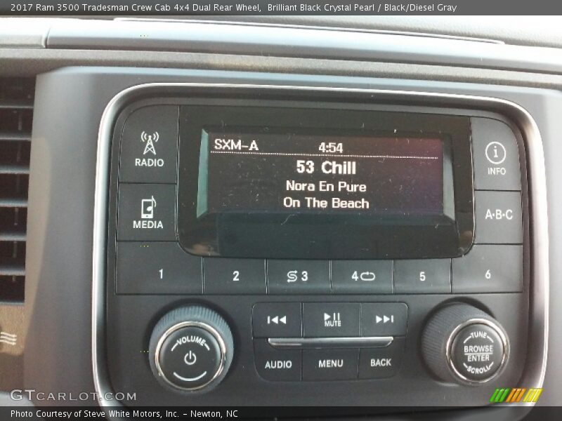 Brilliant Black Crystal Pearl / Black/Diesel Gray 2017 Ram 3500 Tradesman Crew Cab 4x4 Dual Rear Wheel