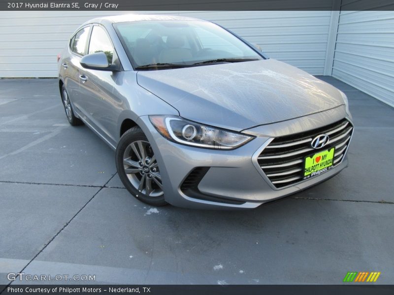 Gray / Gray 2017 Hyundai Elantra SE