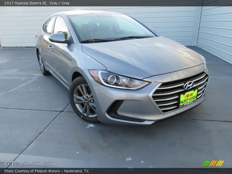 Gray / Gray 2017 Hyundai Elantra SE