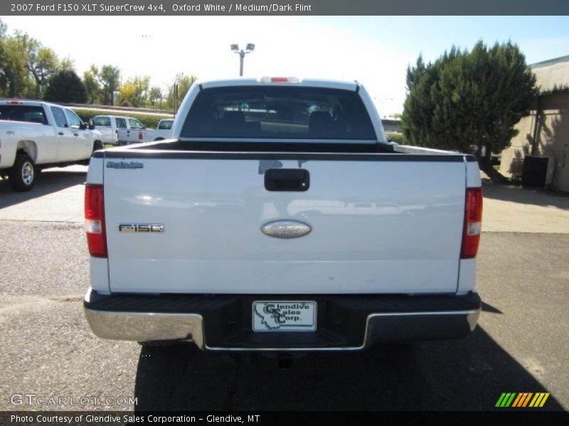 Oxford White / Medium/Dark Flint 2007 Ford F150 XLT SuperCrew 4x4