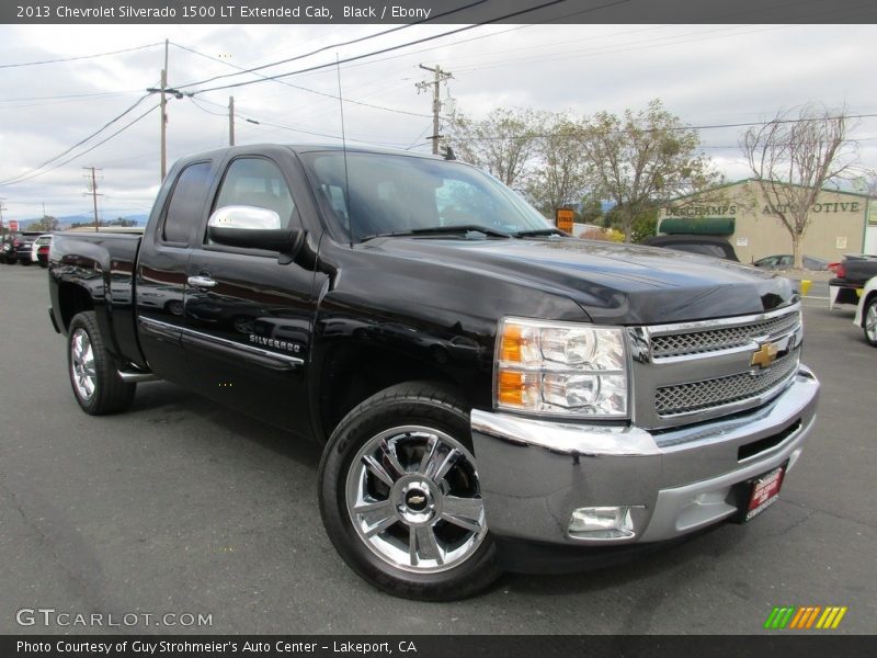 Black / Ebony 2013 Chevrolet Silverado 1500 LT Extended Cab