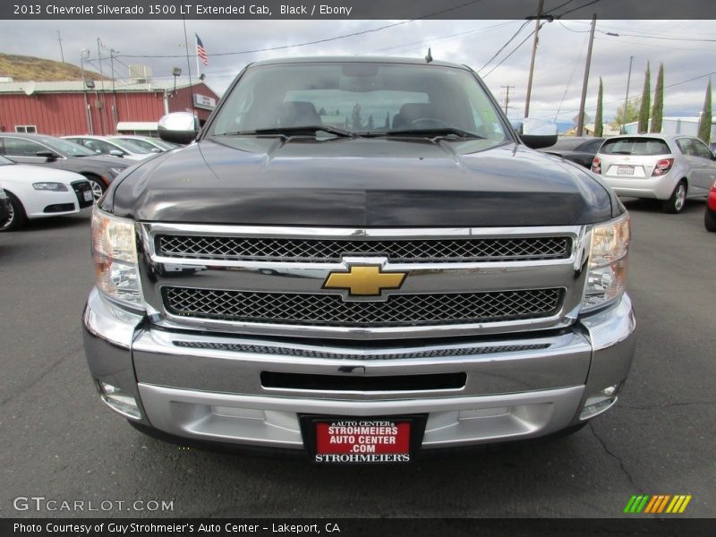 Black / Ebony 2013 Chevrolet Silverado 1500 LT Extended Cab