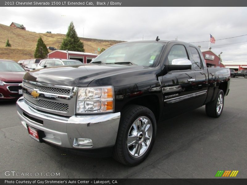Black / Ebony 2013 Chevrolet Silverado 1500 LT Extended Cab