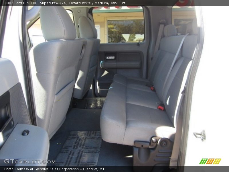 Oxford White / Medium/Dark Flint 2007 Ford F150 XLT SuperCrew 4x4