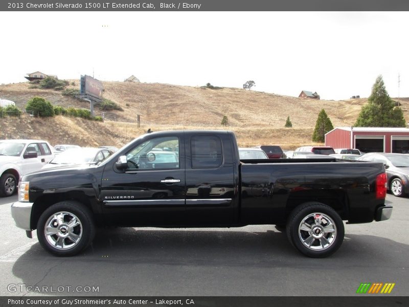 Black / Ebony 2013 Chevrolet Silverado 1500 LT Extended Cab