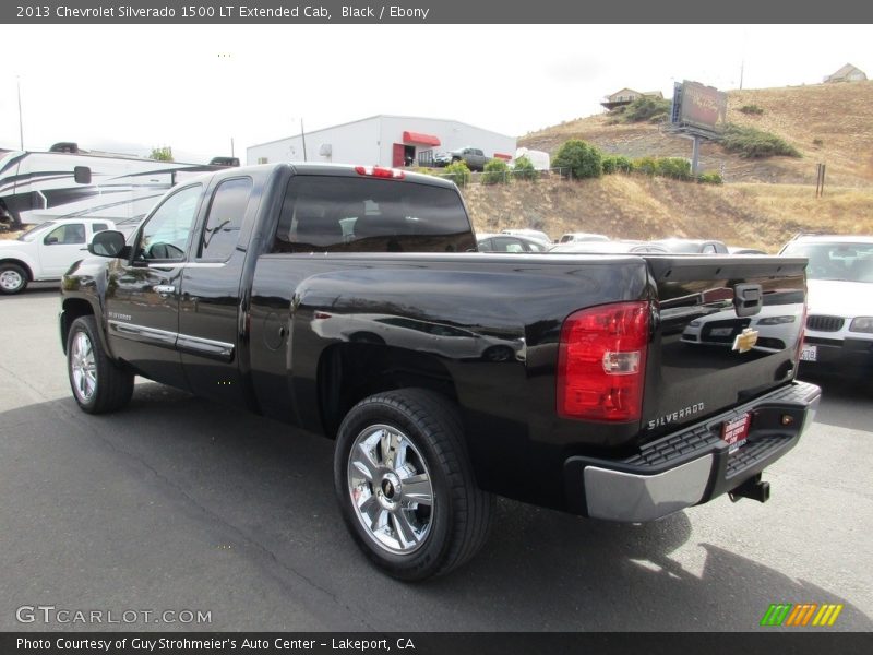Black / Ebony 2013 Chevrolet Silverado 1500 LT Extended Cab