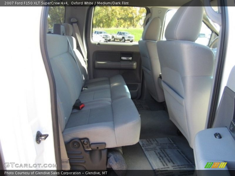 Oxford White / Medium/Dark Flint 2007 Ford F150 XLT SuperCrew 4x4