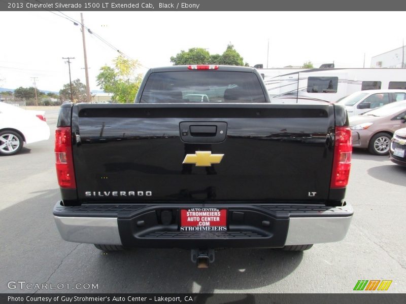 Black / Ebony 2013 Chevrolet Silverado 1500 LT Extended Cab