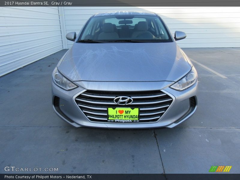Gray / Gray 2017 Hyundai Elantra SE