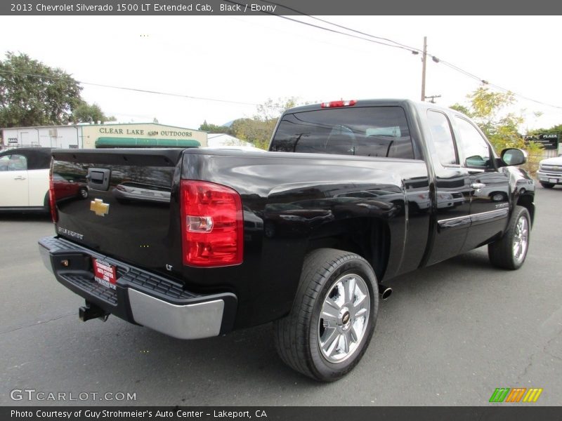 Black / Ebony 2013 Chevrolet Silverado 1500 LT Extended Cab