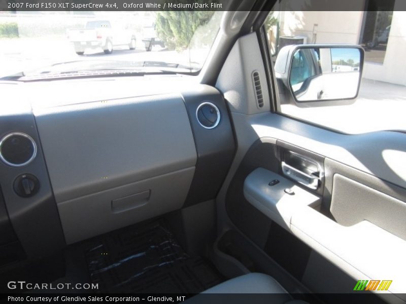 Oxford White / Medium/Dark Flint 2007 Ford F150 XLT SuperCrew 4x4