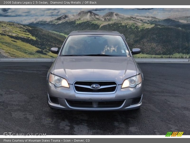 Diamond Gray Metallic / Off Black 2008 Subaru Legacy 2.5i Sedan
