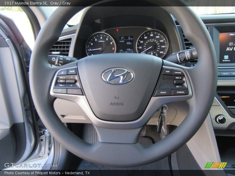 Gray / Gray 2017 Hyundai Elantra SE