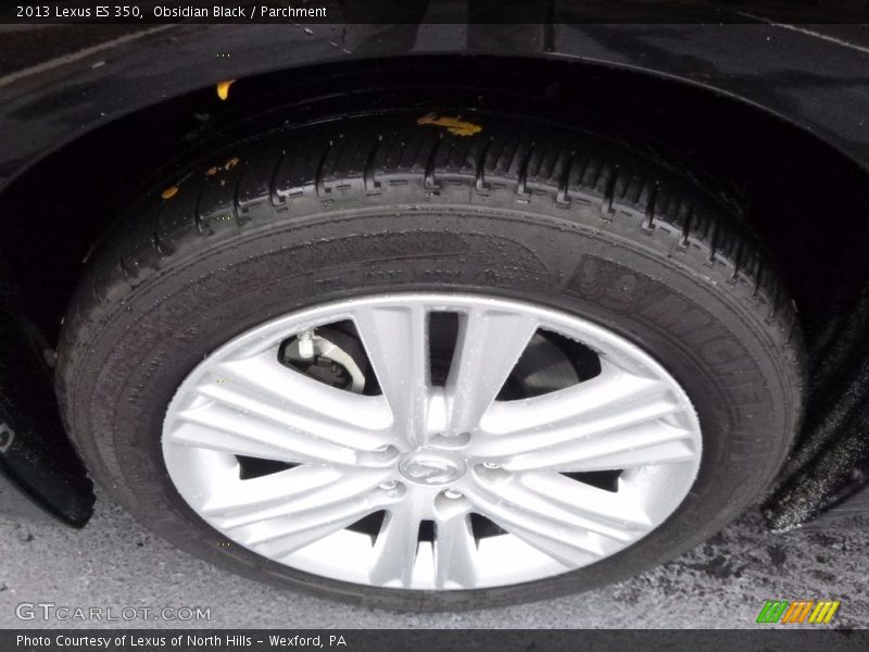 Obsidian Black / Parchment 2013 Lexus ES 350