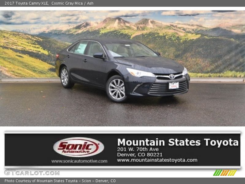 Cosmic Gray Mica / Ash 2017 Toyota Camry XLE