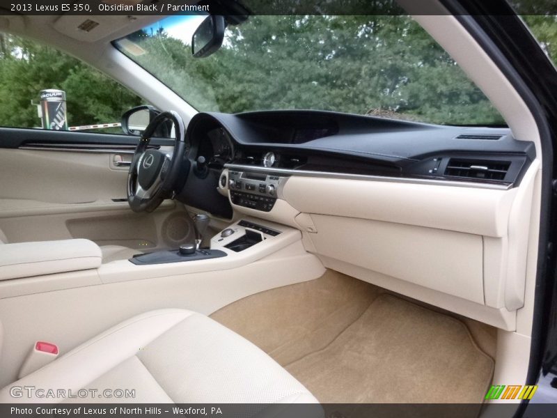 Obsidian Black / Parchment 2013 Lexus ES 350
