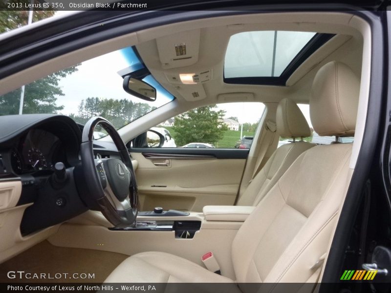 Obsidian Black / Parchment 2013 Lexus ES 350