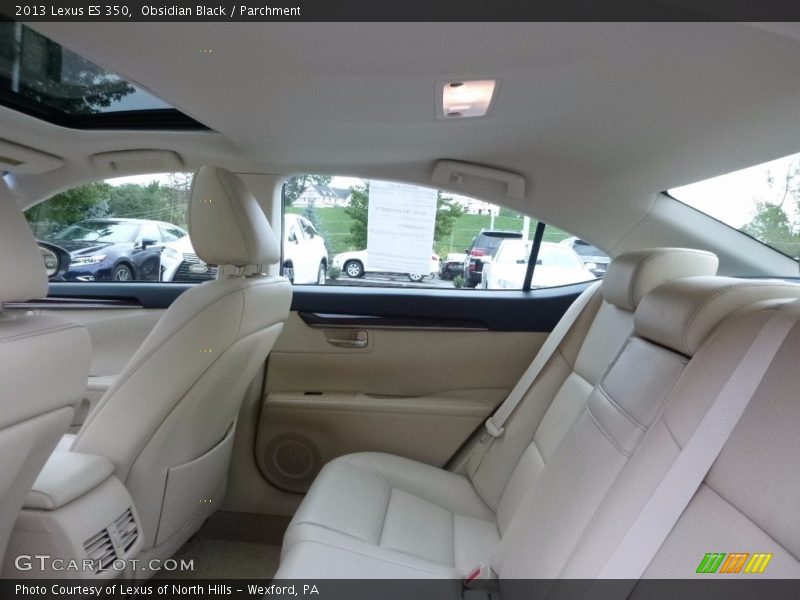 Obsidian Black / Parchment 2013 Lexus ES 350